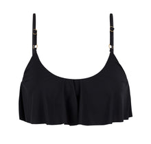 Cargar imagen en el visor de la galería, Product Front: Rio De Sol Haut Top Leopardo Black Babado
