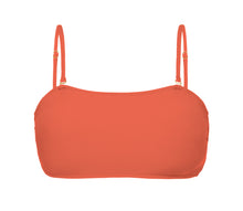 Cargar imagen en el visor de la galería, Product Front: Rio De Sol Haut Top Light-Peach Bandeau-Reto
