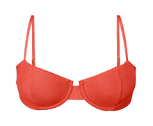 Cargar imagen en el visor de la galería, Product Front: Rio De Sol Haut Top Malibu-Chili Balconet
