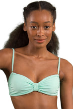 Cargar imagen en el visor de la galería, Gallery: Rio De Sol Haut Top Malibu-Menta Bandeau-Duo
