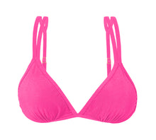Cargar imagen en el visor de la galería, Product Front: Rio De Sol Haut Top Malibu-Rosa Tri-Duo
