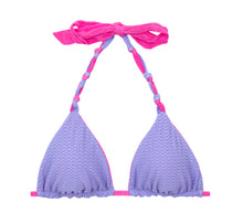 Cargar imagen en el visor de la galería, Product Back: Rio De Sol Haut Top Malibu-Rosa Tri-Rev
