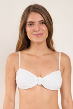Cargar imagen en el visor de la galería, Gallery: Rio De Sol Haut Top Memphis-White Bandeau-Joy
