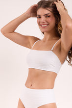Cargar imagen en el visor de la galería, Image 08: Rio De Sol Haut Top Memphis-White Bandeau-Reto
