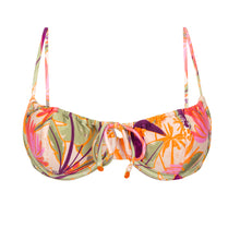 Cargar imagen en el visor de la galería, Product Front: Rio De Sol Haut Top Oasis Balconet-Tie

