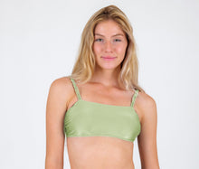 Cargar imagen en el visor de la galería, Gallery: Rio De Sol Haut Top Oliva Bandeau-Reto
