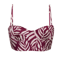Cargar imagen en el visor de la galería, Product Front: Rio De Sol Haut Top Palms-Vine Balconet-Anna
