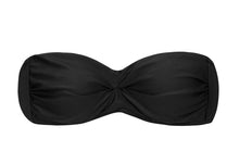 Cargar imagen en el visor de la galería, Product Front: Rio De Sol Haut Top Preto Bandeau-Pli
