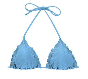 Product Front: Rio De Sol Haut Top Shimmer-Baltic-Sea Frufru
