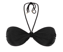 Cargar imagen en el visor de la galería, Product Front: Rio De Sol Haut Top Shimmer-Black Twist
