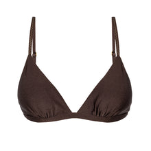 Cargar imagen en el visor de la galería, Product Front: Rio De Sol Haut Top Shimmer-Coffee Tri-Fixo
