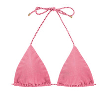 Cargar imagen en el visor de la galería, Product Front: Rio De Sol Haut Top Shimmer-Confetti Tri-Rope
