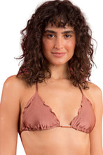 Cargar imagen en el visor de la galería, Gallery: Rio De Sol Haut Top Shimmer-Copper Frufru
