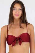 Cargar imagen en el visor de la galería, Gallery: Rio De Sol Haut Top Shimmer-Divino Bandeau-Knot

