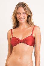 Cargar imagen en el visor de la galería, Gallery: Rio De Sol Haut Top Shimmer-Liquor Bandeau-Joy
