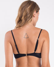 Cargar imagen en el visor de la galería, Image 06: Rio De Sol Haut Top Touch-Black Bandeau-Crispy
