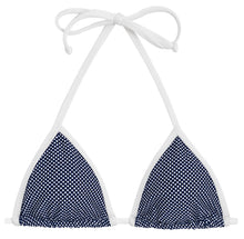 Cargar imagen en el visor de la galería, Product Front: Rio De Sol Haut Top Tri Micro Poa White
