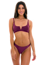 Cargar imagen en el visor de la galería, Model Front: Rio De Sol Haut Top Viena Bra-V
