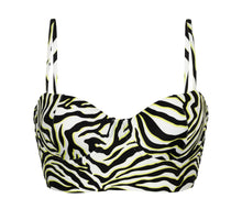 Cargar imagen en el visor de la galería, Product Front: Rio De Sol Haut Top Wild-Black Balconet-Anna
