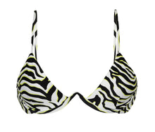 Cargar imagen en el visor de la galería, Product Front: Rio De Sol Haut Top Wild-Black Tri-Aro
