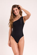 Cargar imagen en el visor de la galería, Model Front: Rio De Sol Une Pièce Touch-Black Sienna
