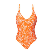 Cargar imagen en el visor de la galería, Product Front: Rio De Sol Une Pièce Trail-Orange Hype
