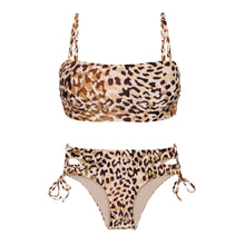 Cargar imagen en el visor de la galería, Set Leopard Bandeau-Reto Madrid
