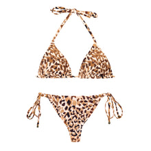 Cargar imagen en el visor de la galería, Set Leopard Tri-Inv Cheeky-Tie
