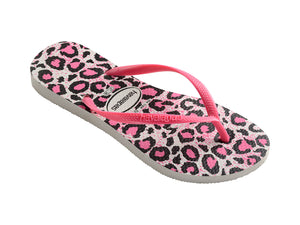 Slim Animals White/Rose