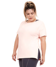 Cargar imagen en el visor de la galería, T-Shirt Skin Fit Silk Gola Plus Rosa Respire
