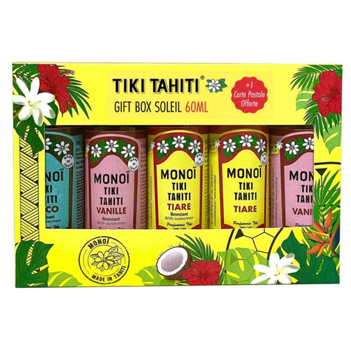 Product Front: Tiki Solaire Gift Box Sun 5 X 60Ml