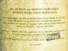 Cargar imagen en el visor de la galería, Product Back: Tiki Solaire Tiki Sel De Bain Tiare 125 Gr
