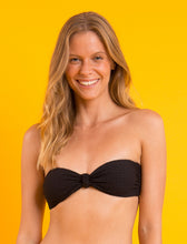 Cargar imagen en el visor de la galería, Top Bora-Black Bandeau-Joy
