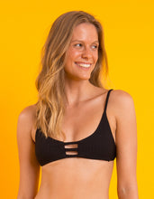 Cargar imagen en el visor de la galería, Top Bora-Black Bra-Trio
