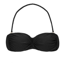 Cargar imagen en el visor de la galería, Top Cloque Preto Bandeau
