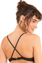 Cargar imagen en el visor de la galería, Top Dots-Black Balconet-Tie

