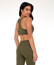 Cargar imagen en el visor de la galería, Top Hyper Costas Nadador Verde Olive
