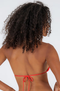 Red Tri-Inv Top