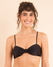 Cargar imagen en el visor de la galería, Top Shimmer-Black Bandeau-Joy
