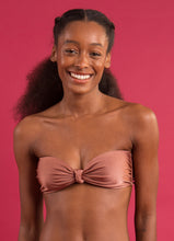 Cargar imagen en el visor de la galería, Top Shimmer-Copper Bandeau-Joy
