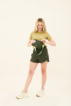Cargar imagen en el visor de la galería, Image 07: Uv Line Fitness Robes Bag-Foldable Windbreaker Jacket Verde Militar
