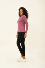 Cargar imagen en el visor de la galería, Image 03: Uv Line T-Shirt Camiseta Uvpro Br Ml Malva Upf50+
