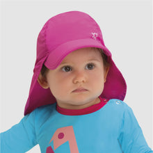 Cargar imagen en el visor de la galería, Model Front: Uv Line Chapeau Legionnaire Cap Leg Basic Kids Imp Inf Rosa Shock
