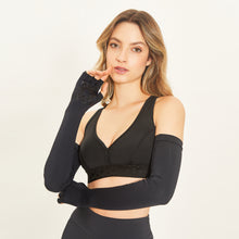 Cargar imagen en el visor de la galería, Image 04: Uv Line Gants Extra Long Glove Preto Upf50+
