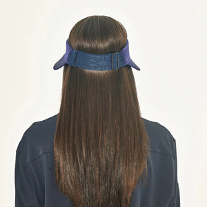 Model Back: Uv Line Visière Grecia Navy Fit Upf50+
