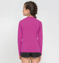 Cargar imagen en el visor de la galería, Model Back: Uv Line T-Shirt Kids Fpu50+ Uvpro Long Sleeve T-Shirt Pink Uv
