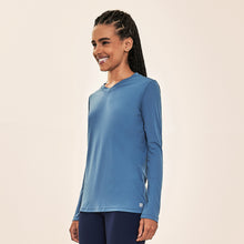 Cargar imagen en el visor de la galería, Image 02: Uv Line T-Shirt Longsleeve Sport Fit Aco Upf50+
