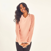 Cargar imagen en el visor de la galería, Image 04: Uv Line T-Shirt Longsleeve Sport Fit Solar Rose Upf50+
