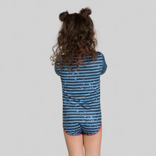 Cargar imagen en el visor de la galería, Image 05: Uv Line Maillot De Bain Bébé Macaquinho Baby Listras Upf50+

