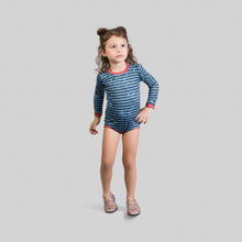 Cargar imagen en el visor de la galería, Image 11: Uv Line Maillot De Bain Bébé Macaquinho Baby Listras Upf50+
